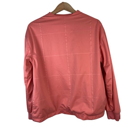 Nike Dri-Fit Storm Fit Women's M Salmon Pink Long Sleeve Mesh Lined Jacket - Picture 1 of 8